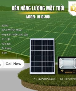 Đèn pha năng lượng mặt trời HL10-300