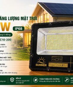 Đèn pha năng lượng mặt trời Summer DC09-200 – 200W